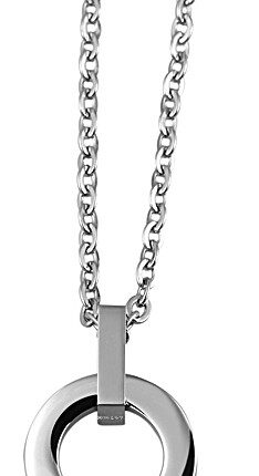 Akzent Edelstahl Damen Ankerkette, Länge: 65 cm / Stärke: 3 mm, VE-6