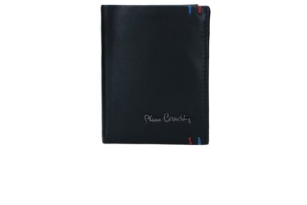 Tilak22 1810 Mini Portafoglio Uomo Verticale Pierre Cardin Nero Portacarte Di Credito