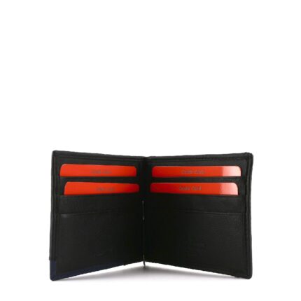 Tilak34 8858A Tilak34 8824 Portafogli Uomo Modello Orizzontale Con Molla Fermasoldi Logo In Metallo Pierre Cardin