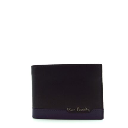 Tilak37 8804 Men's Wallets Horizontal Model Document Holder Metal Logo Pierre Cardin