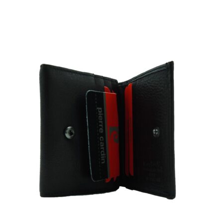 Tilak40 8869 Portacarte Uomo Chiusura con Bottone Pierre Cardin