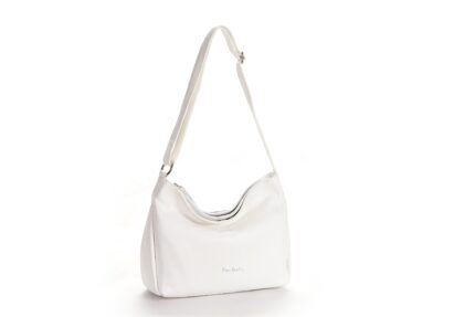 1777 Dollaro Vera Pelle Borsa Donna Sacca Con Tracolla con Firma a Fuoco Pierre Cardin Made in Italy