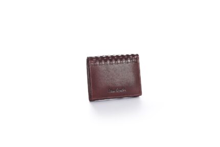 Pierre Cardin pocket wallet with coin purse and metal logo TILAK39 8869