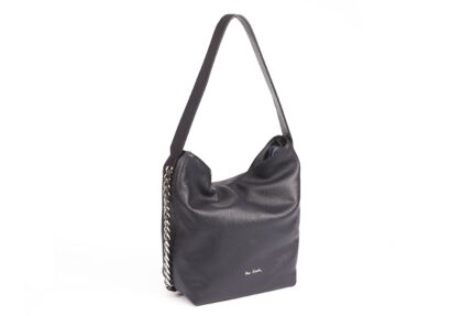 DOLLARO 1839 Borsa donna Pierre Cardin sacca con catene vera pelle made in Italy
