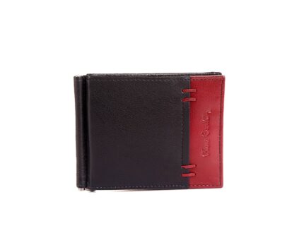 Pierre Cardin men's wallet in real leather with underwired money clip TILAK31 8858A
