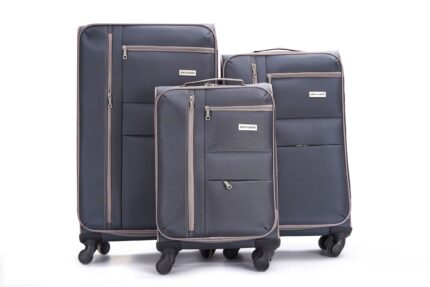 Trolley Set 3 pz. in tessuto ultralight Pierre Cardin DAVID02 6898
