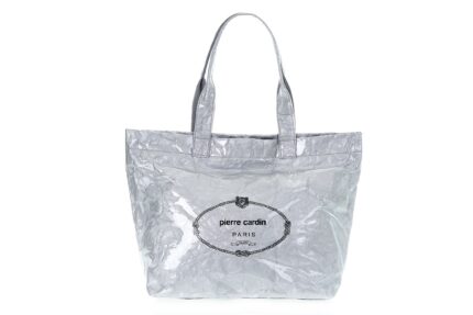Borsa Mare Donna Pierre Cardin Trasparente Con Logo RX86 8001