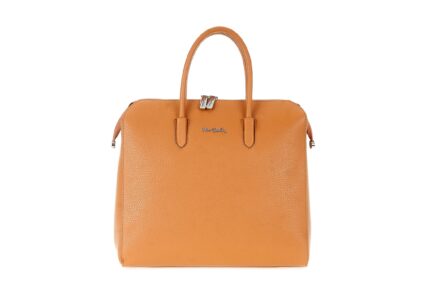 Pierre Cardin handbag with shoulder strap in real leather 55054 DOLLARO