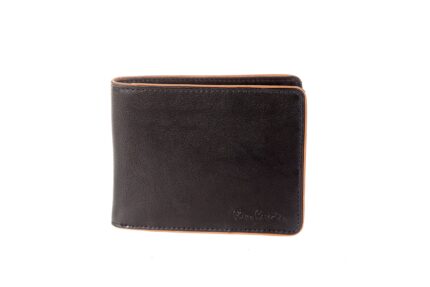 Pierre Cardin men's wallet in genuine leather with contrasting piping YS17 8806