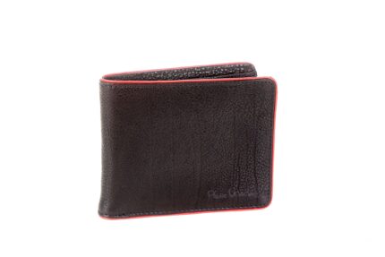 Pierre Cardin men's wallet in genuine leather with contrasting piping YS17 8805
