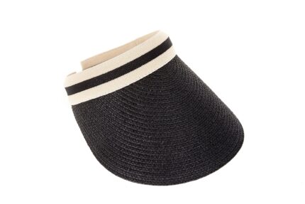 Cappello a visiera da mare in tessuto