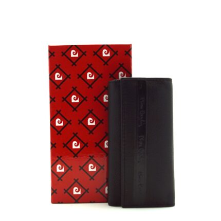 Portachiavi uomo in pelle pieno fiore Pierre Cardin TILAK36_8863