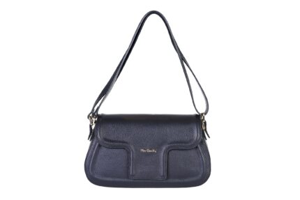 Borsa in vera pelle con tracolla regolabile Pierre Cardin 1890 DOLLARO FRZ