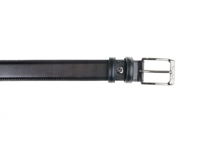 Cintura uomo logo inciso e fibbia metallo canna di fucile CT 3333 GG01
