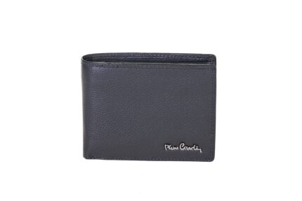 Portafoglio uomo texture martellata logo in metallo Pierre Cardin PIP02 8806
