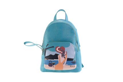 Women's eco-leather backpack Kevin Jeans MS140 85536