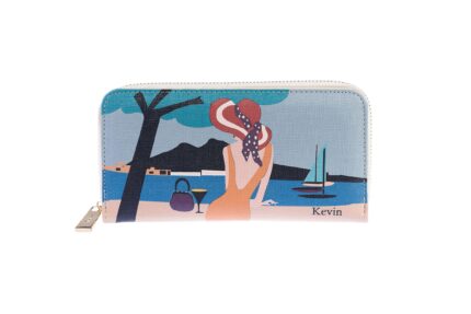 Portafoglio donna Kevin Jeans con stampa 14282 LADY40