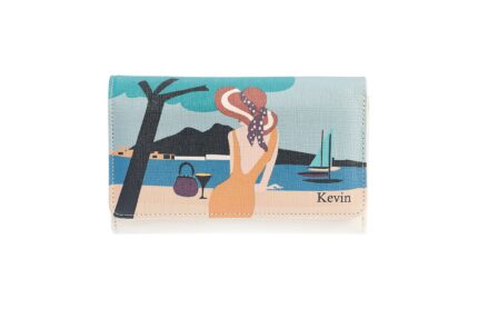 Portafoglio donna Kevin Jeans con stampa 1695 LADY40