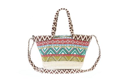 Kevin Jeans RIS04 21022 fabric shopper with shoulder strap