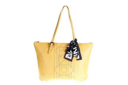Shopping in ecopelle NKI con foulard 85791 MS142