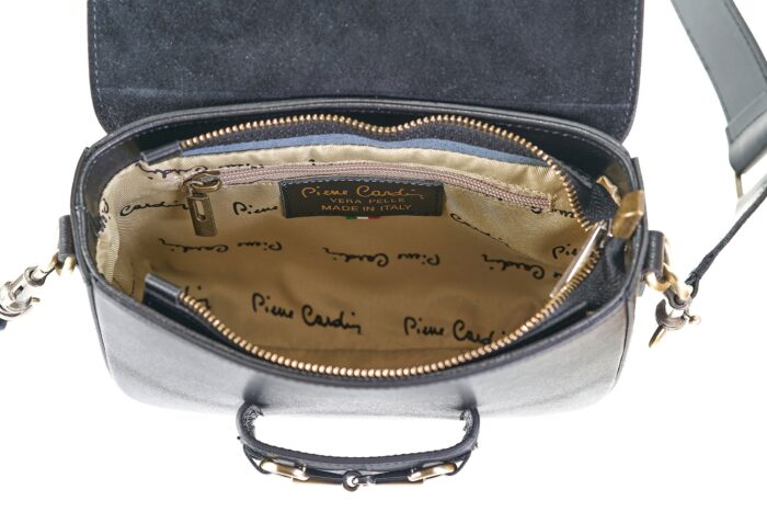 Borsa a tracolla con morsetto Pierre Cardin 1884 BOX - Image 10