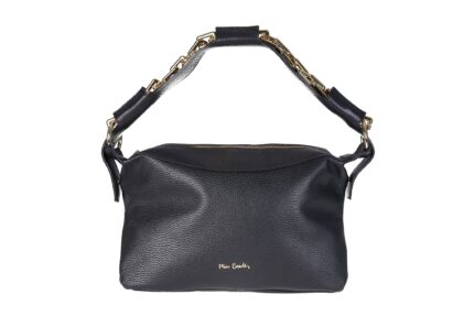 Borsa con manico pelle e catena Pierre Cardin 55077