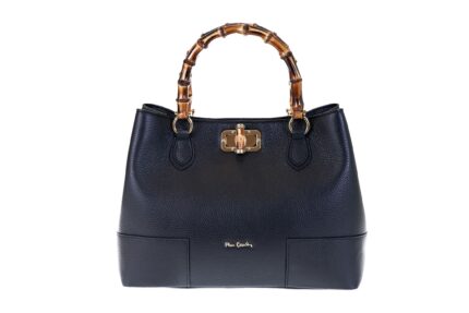 Pierre Cardin bag with double bamboo handle and shoulder strap - 1931 DOLLARO