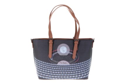 Borsa shopping con disegno Pierre Cardin IZA367 9383