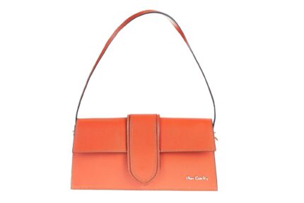 Baguette in pelle Pierre Cardin con tracollina a catena 1922 BOX