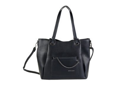 Faux leather bag with shoulder strap and double handle Pierre Cardin - 2090 LONG05