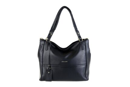 Faux leather bag with double handle and shoulder strap Pierre Cardin - 22375 GN11