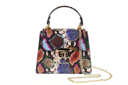 Pierre Cardin genuine python model leather bag - 1945 PITONE