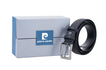 Pierre Cardin men's belt covered in leather GG25 3346