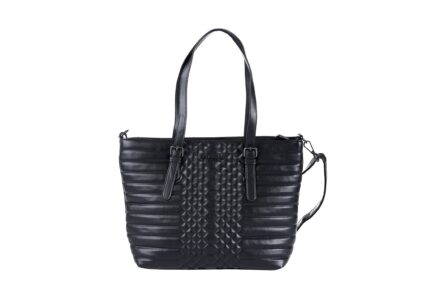 Shoulder bag with double handle in Pierre Cardin eco-leather - LONG17 2013