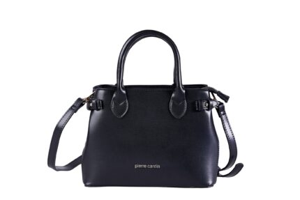 Pierre Cardin faux leather shoulder bag with double handle - YILA01 11642