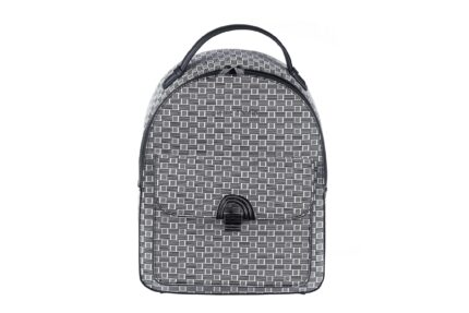 Pierre Cardin faux leather backpack with front pocket - JULY09 7006