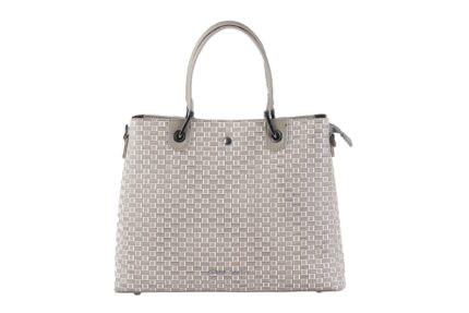 Pierre Cardin faux leather shopper bag with shoulder strap - JULY09 9133