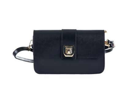 Pierre Cardin genuine leather bag with shoulder strap - 1961 FRZ BOX