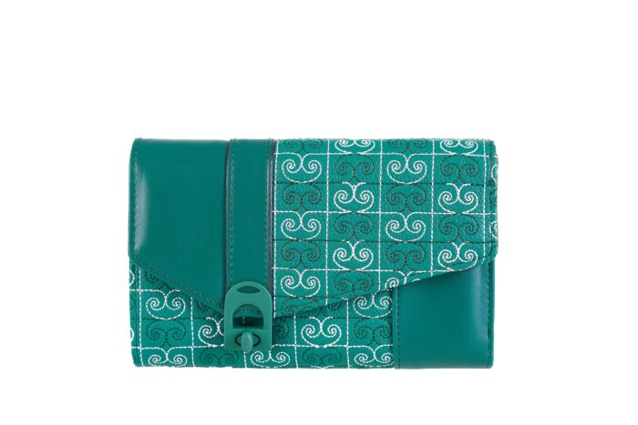 Pierre Cardin faux leather purse with clip closure - 1695 LADY67 - Image 2