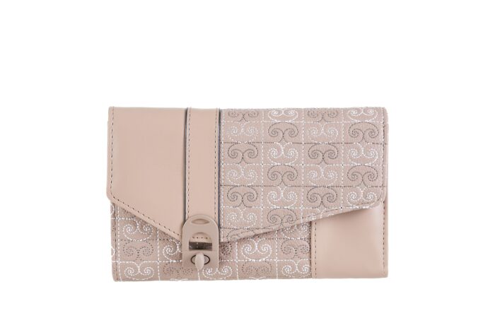 Pierre Cardin faux leather purse with clip closure - 1695 LADY67 - Image 3