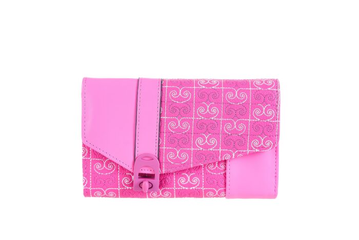 Pierre Cardin faux leather purse with clip closure - 1695 LADY67 - Image 5
