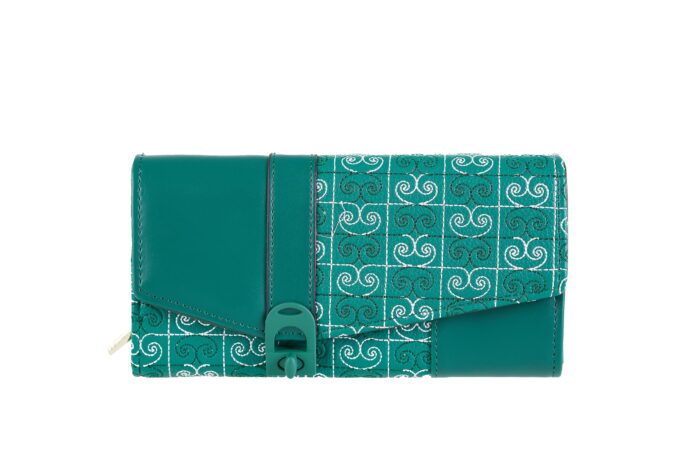 Pierre Cardin faux leather purse with clip closure - 1720 LADY67 - Image 2