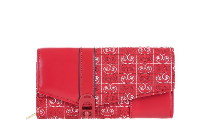 Pierre Cardin faux leather purse with clip closure - 1720 LADY67 - Image 7