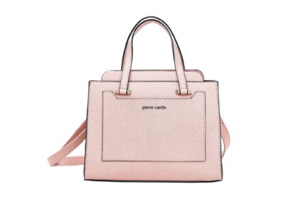 Pierre Cardin eco-leather bag with shoulder strap and double handle - WX01 2049