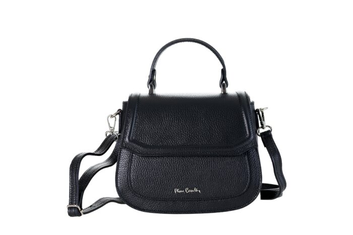 Pierre Cardin genuine leather handbag with shoulder strap - 1958 DOLLARO - Image 1