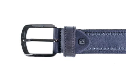 Genuine leather belt with double stitching P.Cardin - 610 KAM01