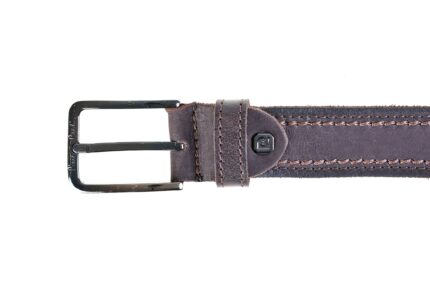 Genuine leather belt with double stitching P.Cardin - 612 KAM02