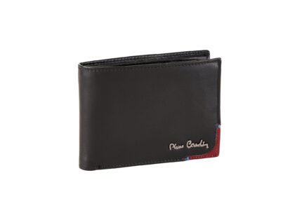 Men's wallet with stitching and Pierre Cardin metal logo - Tilak75 8804