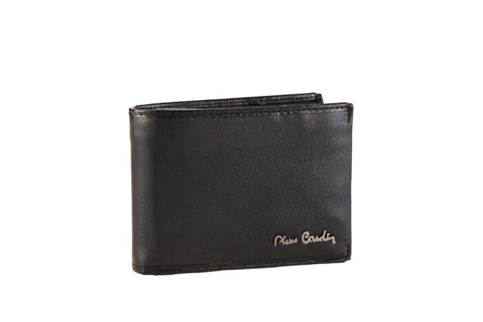 Men's wallet with stitching and Pierre Cardin metal logo - Tilak104 88061 - Image 1