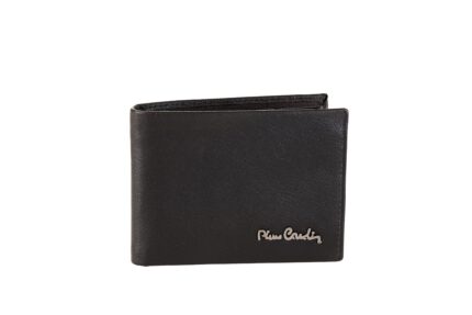 Men's wallet with stitching and Pierre Cardin metal logo - Tilak121 9805